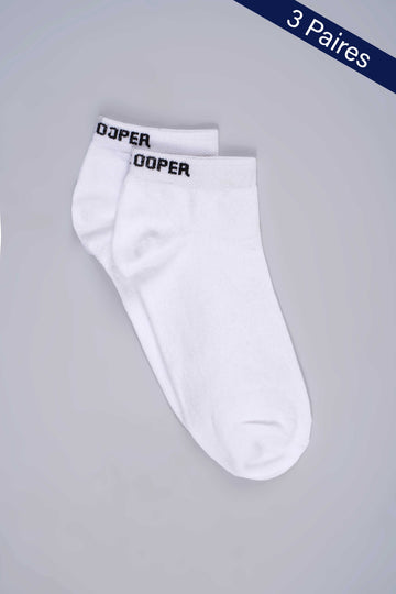 Socks24-Short-White Chaussettes